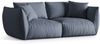 Micadoni Sofa Chris 4-Sitzer Strukturierter Stoff Hellgrün Bild 2