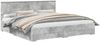 vidaXL Bettrahmen mit Schubladen Betongrau 200 x 200 cm Holzwerkstoff 3410857 Bild 2
