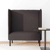 vidaXL Hoher Rücken Sofa 101cm Dunkelbraun Stoff 42010836 Bild 3