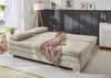 Job 'Lindau' Funktionssofa mit Kissen, Cord light greige Bild 2