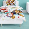 MTOnlinehandel Kinderbettwäsche Paw Patrol 100x135 + 40x60 cm, 100 % Baumwolle, Flanell / Biber, 2 teilig, Paw Patrol Bettwäsche für Kinder & Baby Bild 3