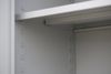 Stahl-Aktenschrank Metallschrank abschließbar Büroschrank Stahlschrank 195 x 92,5 x 50 cm Weiß 530357 Bild 2
