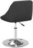 vidaXL Esszimmerstühle 4 Stk. Drehbar Schwarz Samt [3088755] Bild 5
