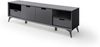 TV-Board >Nemea< in Grau matt - 180x60x40cm (BxHxT) Bild 5