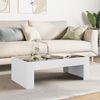 vidaXL Couchtisch mit Infinity-LED Weiß 90x50x30 cm 847616 Bild 4