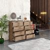 Furnica Kommode 8 Schubladen, Sideboard, Schubladenschrank Breite 120cm Höhe 92cm Bild 2