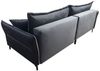 Ecksofa Schlafsofa Sofa VICTORIA Stoff Element Dunkelblau Ottomane Links Bild 5
