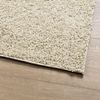 vidaXL Teppich Shaggy Hochflor Modern Golden 60x110 cm 375338 Bild 4