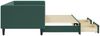 vidaXL Tagesbett Ausziehbar mit Schubladen Dunkelgrün 90x200 cm Samt 3196741 Bild 4