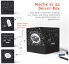 SURPRISA Geschenkbox Rätsel-Geschenkbox Happy Birthday mit Glitzer, originelle Geburtstagsbox mit Zahlenschloss zum Geburtstag Bild 3