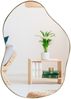 Asymmetrischer Wandspiegel mit Premium-Rückwand Unregelmäßig Geformter Wandspiegel 78 x 56,5 cm Bild 1