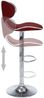 vidaXL Barhocker 2 Stk. Weinrot Kunstleder [323649] Bild 5