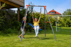 KETTLER 'Single' Einzelschaukel, grau/orange Bild 3