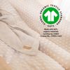 roba Babydecke 80 x 80 cm 'Frosty Almond' - GOTS & Oeko-Tex zertifiziert - Beige Bild 4