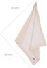 roba Babydecke 80 x 80 cm 'Frosty Almond' - GOTS & Oeko-Tex zertifiziert - Beige Bild 2