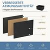Refined Living Kommode Schubkastenkommode mit 2/4/5 /7/8/9 Schubladen stabilem Stahlrahmen (Nachttisch 2st - Schrank 2 Stoffschubladen mit Griffen Metallgestell, Vertikaler Stauraum Organizer Einheit 50cm Hoch Max Belastbarkeit 20kg), Kleine Schlafsäle... Bild 3