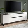 TV-Lowboard Gelia in weiß und schwarz 188 cm Bild 5