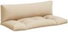 Palettenkissen 2-tlg., Stoff, Beige Bild 2