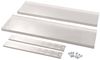 vidaXL Wandregal mit 2 Ablagen Edelstahl 120x30 cm 51048 Bild 5