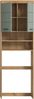 INOSIGN Waschmaschinenumbauschrank Siena, Breite 63cm, für Waschmaschine & Trockner, 2 Türen, MDF-Front in verschiedenen Farben, Überbauschrank, Umbauschrank, Badschrank Bild 4