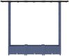 vidaXL Hochbeet mit Rankgitter und Dach Grau 164 x 40 x 121 cm PP 42032564 Bild 4