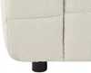 Vente-unique - LERICI Sofa Stoff Weiß - B 89 cm x H 72 cm x L 213 cm Bild 5
