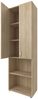 Aktenschrank >Trio< in Sonoma-Eiche - 57x190x34,5cm (BxHxT) Bild 3