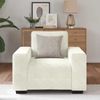 vidaXL Sessel Creme 100x77x82 cm Samt 4105255 Bild 3