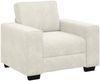 vidaXL Sessel Creme 100x77x82 cm Samt 4105255 Bild 2