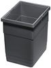 SO-TECH® Mülltrennsystem Ninka eins2vier Abfallsammler 13,5 Liter, 210 x 280 x 275 mm mm dunkelgrau 5136.11 Bild 2