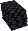 vidaXL 20-tlg. Handtuch-Set Schwarz und Grau Baumwolle 136286 Bild 3