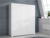 Kleiderschrank Sylt / Snow, Holzwerkstoff, Weiß, 166 x 199 x 59 cm Bild 5