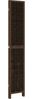 vidaXL 4-tlg. Raumteiler Dunkelbraun Massivholz Paulownia 358660 Bild 5