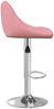 vidaXL Barhocker 2 Stk. Rosa Samt [335310] Bild 5