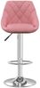 vidaXL Barhocker 2 Stk. Rosa Samt [335310] Bild 4