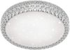 Dimmbare LED Deckenlampe PEGASUS mit Fernbedienung & Kristall, Ø 60cm Bild 5