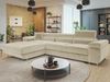Ecksofa Torezio Mini mit Bettkasten, Schlaffunktion und Einstellbare Kopfstützen (Farbe: Polo 872, Seite: Links) Bild 2