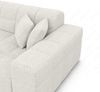 Ecksofa Ibiza Stoff – Modern & Bequem - Boucléstoff - Weiß Bild 5