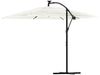 vidaXL Sonnenschirm mit Stahlmast Weiß 269x269x235 cm 4005081 Bild 5