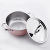 Korkmaz Divani Casserole 24 x 12 cm Kupfer-Topf mit Deckel - 5,1 L Bild 2