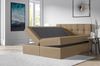 99rooms Cesar Boxspringbett Velours 200x200 cm Creme Bild 3