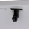 Aktenschrank HWC-Q27, Büroschrank Stahlschrank, Stützrad Staufächer, Metall 74 x 43 x 80 cm ~ weiß Bild 5
