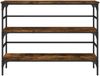 vidaXL Konsolentisch Räuchereiche 100x32x75 cm Holzwerkstoff 839050 Bild 5