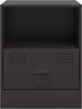 vidaXL Nachttische 2 Stk. Schwarz 34,5x39x44 cm Stahl 841752 Bild 5