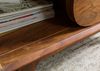Couchtisch Sheesham 70x70x50 hellbraun lackiert MAILAND #133 Bild 5