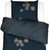 ESSENZA Bettwäsche Lauren Indigo Blue Baumwollsatin 135 x 200 + 80 x 80 cm Bild 2