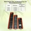 Heimwerkercenter Balkonkasten MePla XXL Balkonkasten mit Bewässerung 60cm, Untersetzer 57cm - Terra Bild 3