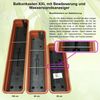 Heimwerkercenter Balkonkasten MePla XXL Balkonkasten mit Bewässerung 60cm, Untersetzer 57cm - Terra Bild 4