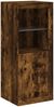 vidaXL Sideboard mit LED-Leuchten Räuchereiche 41x37x100 cm 836648 Bild 3