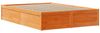 vidaXL Massivholzbett ohne Matratze Wachsbraun 140x200 cm Kiefernholz 3323457 Bild 5